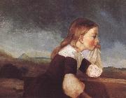 Gustave Courbet Sister oil painting on canvas